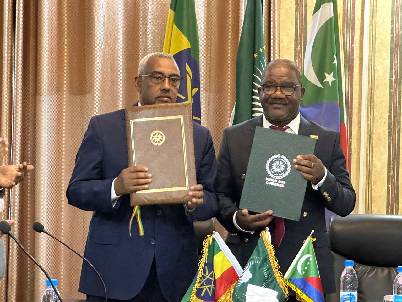 image Les Comores et l’Ethiopie signent un accord de commission de mixte